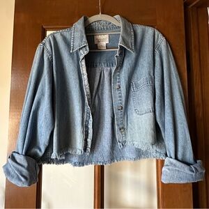 Christopher & Banks Blue Denim Jacket